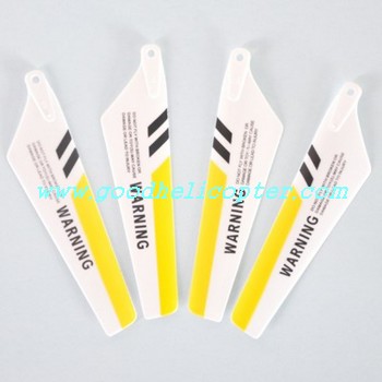 SYMA-S107-S107G-S107C-S107I helicopter parts main blades (yellow color) - Click Image to Close